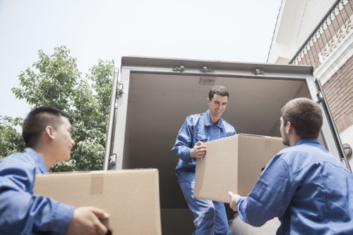 Business storage unit in Hammersmith with organised stock