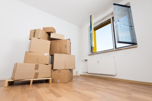 Organised storage unit setup in Hammersmith