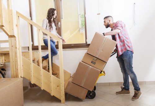 Organised packing and transport for small removals in Hammersmith