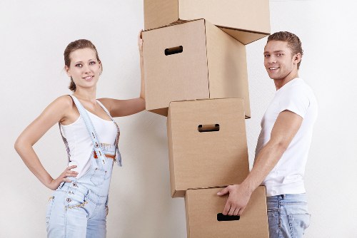 Professional office relocation process in Hammersmith with safety focus