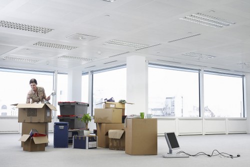 Moving boxes and furniture in Hammersmith storage