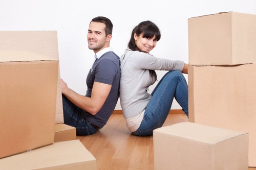 Fragile item packing by movers in Hammersmith