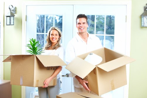 Residential packing service for a flat move in Hammersmith