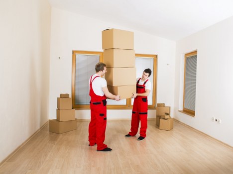Boxes and packing materials prepared for packing services in Hammersmith